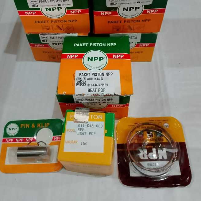 Piston Kit Beat POP 110 Npp / Seher Kit BEAT POP ALL SIZE