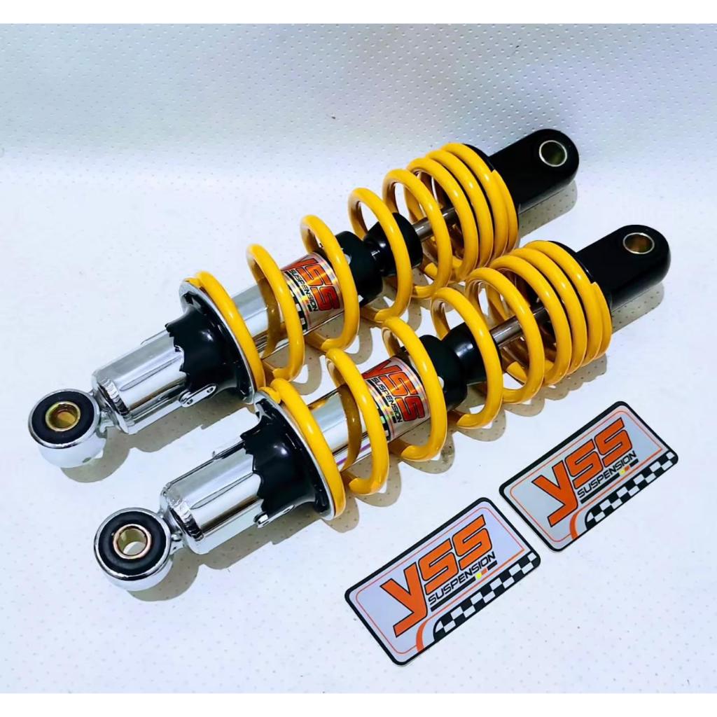 Shockbreaker / Shock Belakang Copy YSS 340MM - Motor Supra x 125-kuning