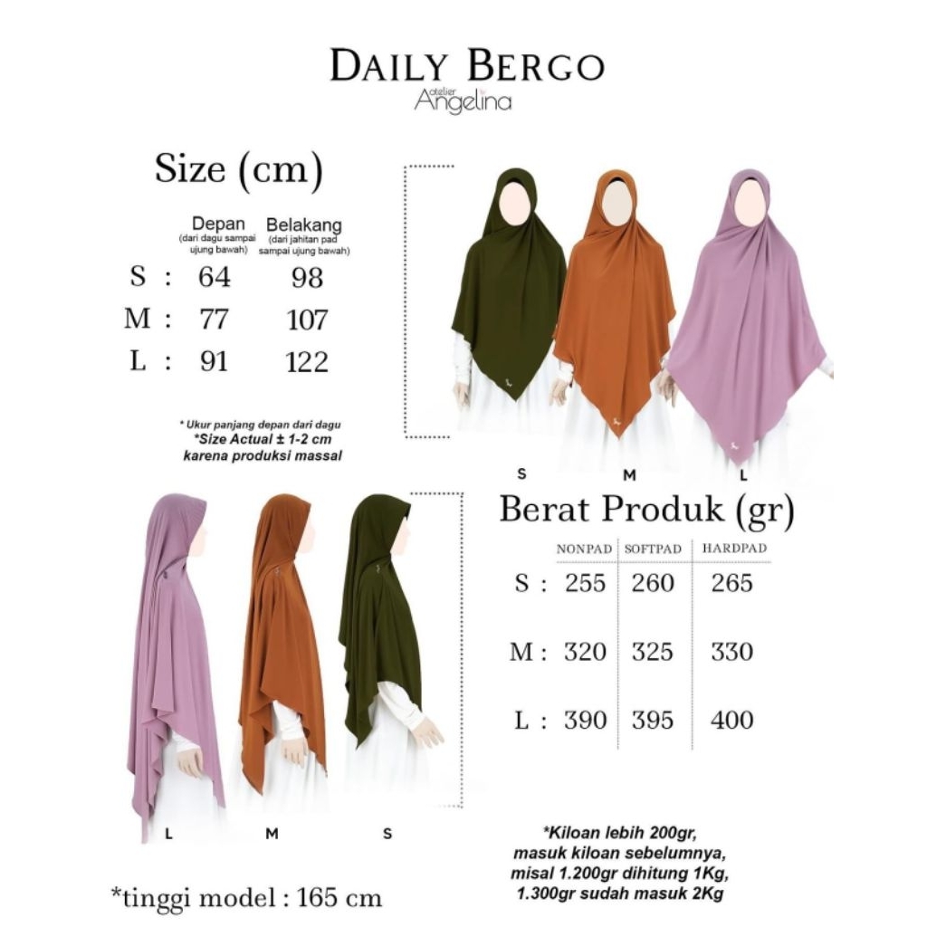 daily bergo Atelier Angelina