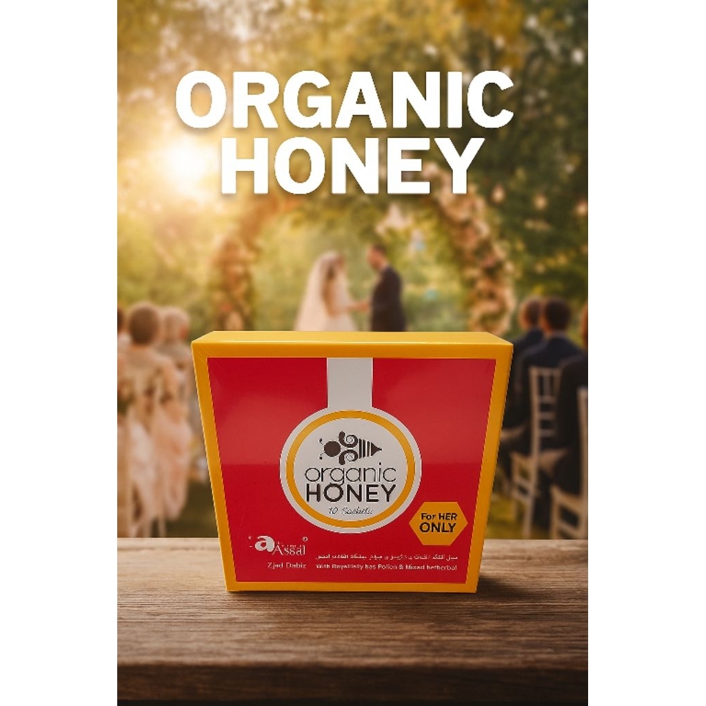 Organic Royal Honey For Woman per Sachet