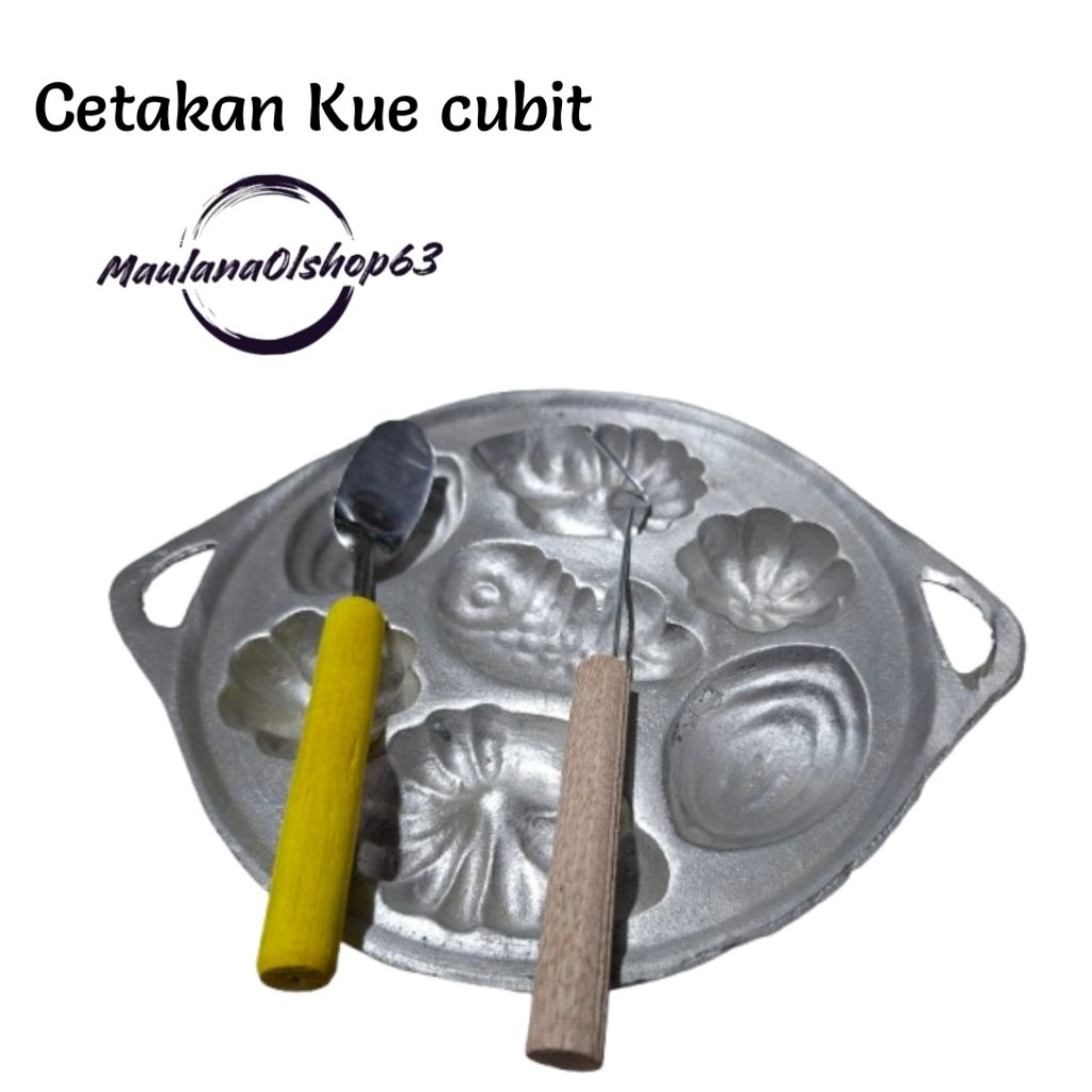 Cetakan kue cubit/Cetakan kue cubit bentuk ikan&kerang
