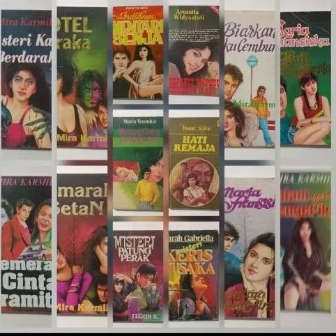 Novel Roman Dewasa Horor Misteri Maria Fransiska Fredy S Mira Karmila/Titie Said Dll