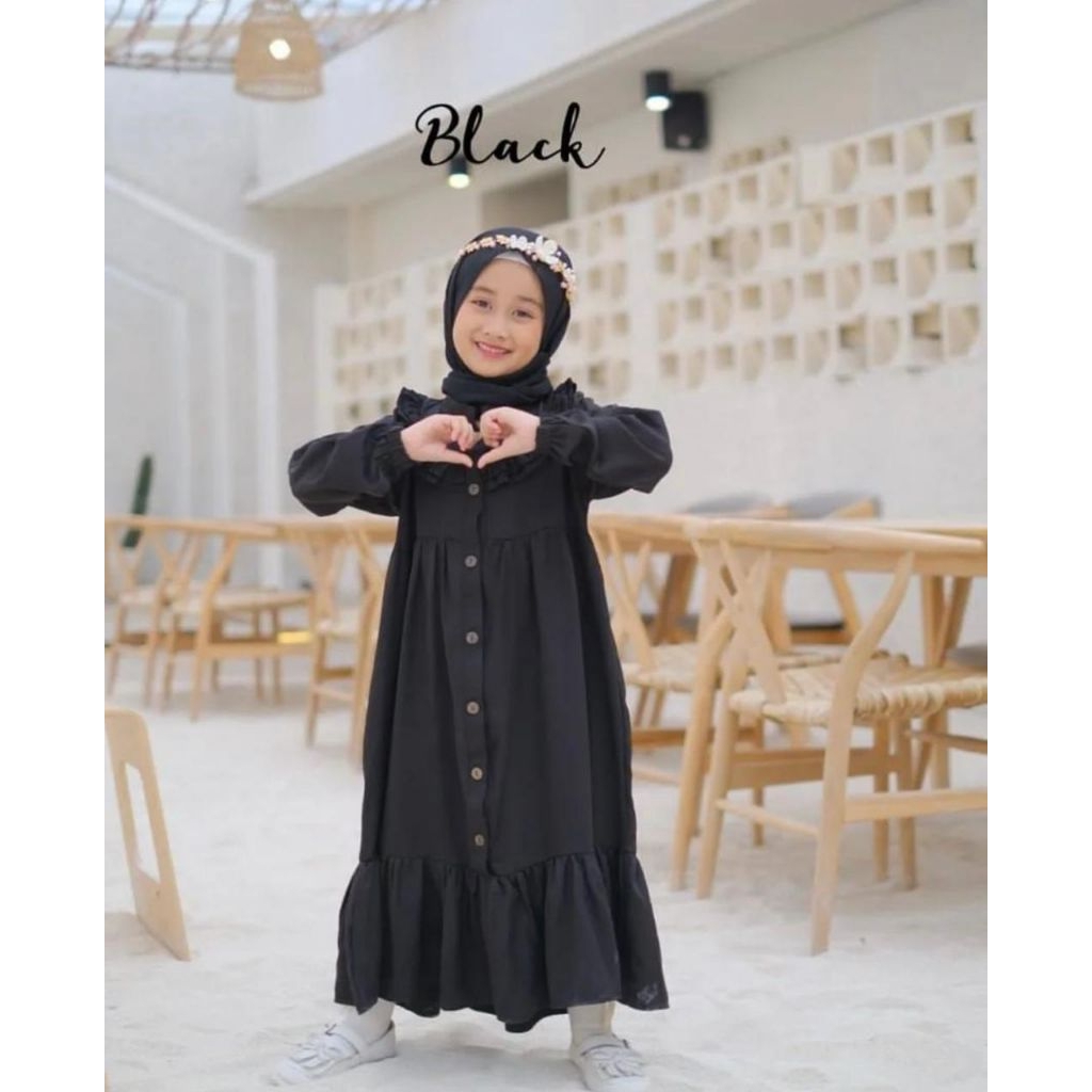 Terbaru Gamis Shakila Anak // Gamis Shakila Muslim// Gamis Muslim Anak//Gamis Syar'I Anak//Gamis