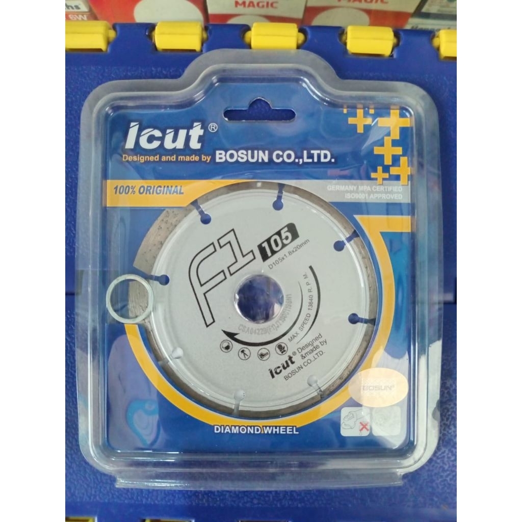 Bosun Icut F1 Mata Potong Keramik ICUT F1 105×1.8×20mm