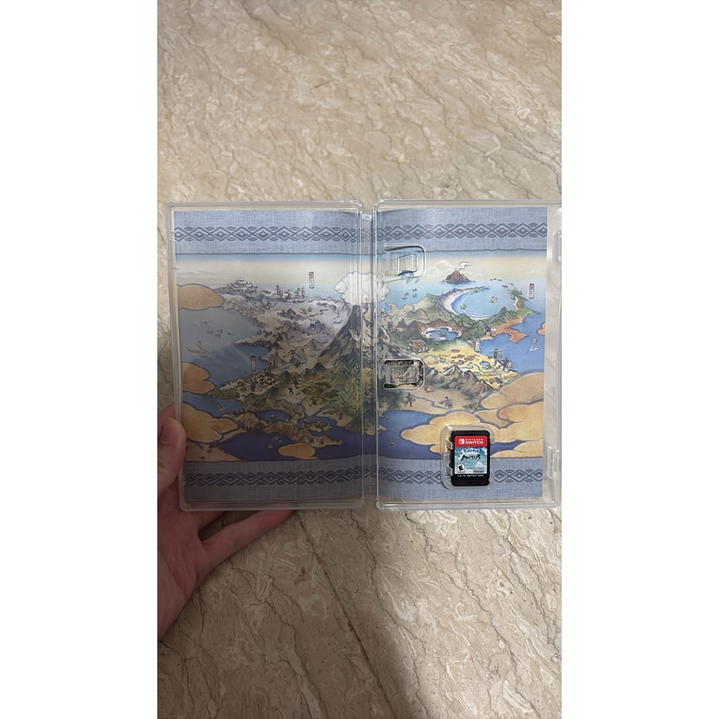 Pokemon arceus switch second