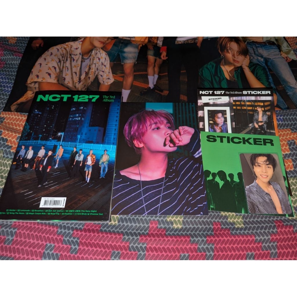 UNSEALED FULLSET ALBUM NCT 127 STICKER SEOUL CITY VERSION // FULLSET SEOUL CITY VER JOHNNY HAECHAN P