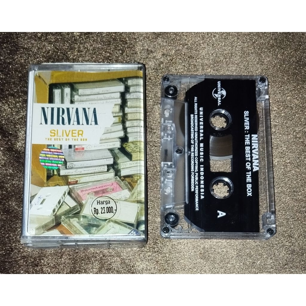 kaset Nirvana Album sliver