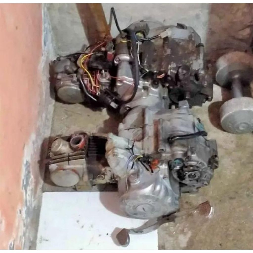 mesin motor Honda Supra x Astrea grand prima original copotan