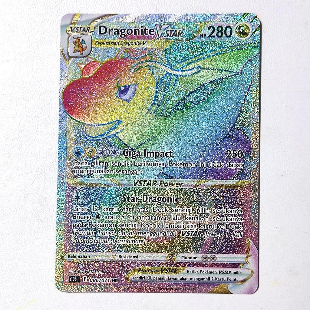 Dragonite VSTAR HR 086/071 S10b - Kartu Pokemon Indonesia TCG