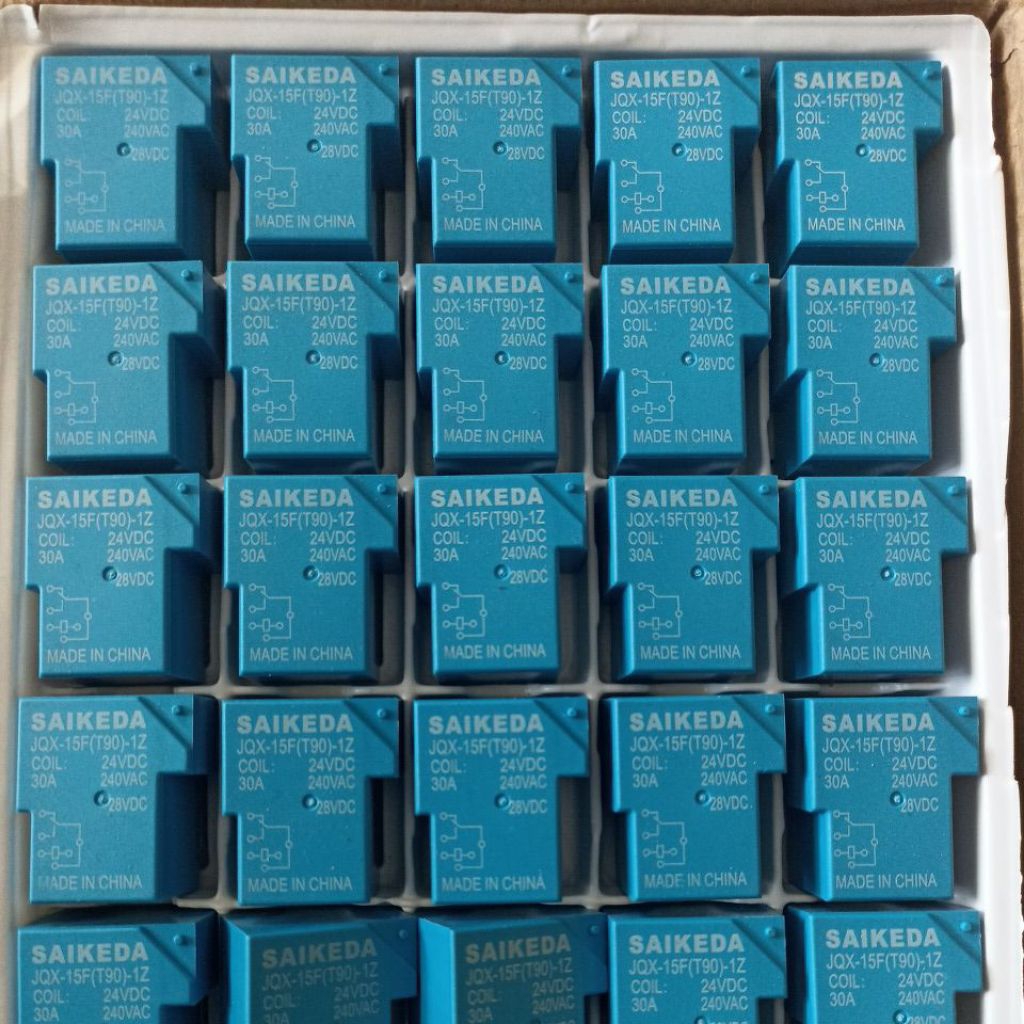 Relay 24 V 30 A saikeda original Riley 24 volt 30 ampere 5 kaki