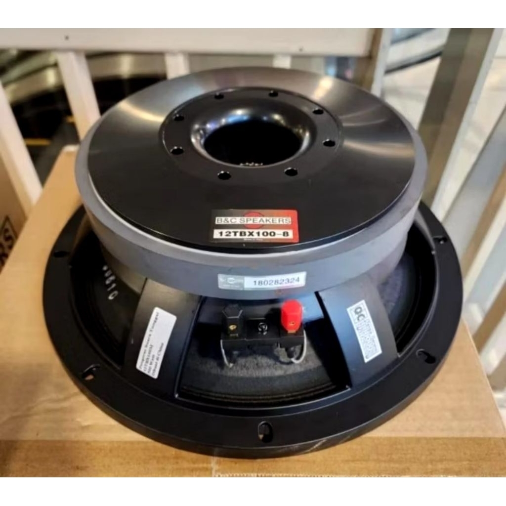 SPEAKER B&C 12 TBX 100 VC 4 INCH SPEAKER BNC 8 OHM
