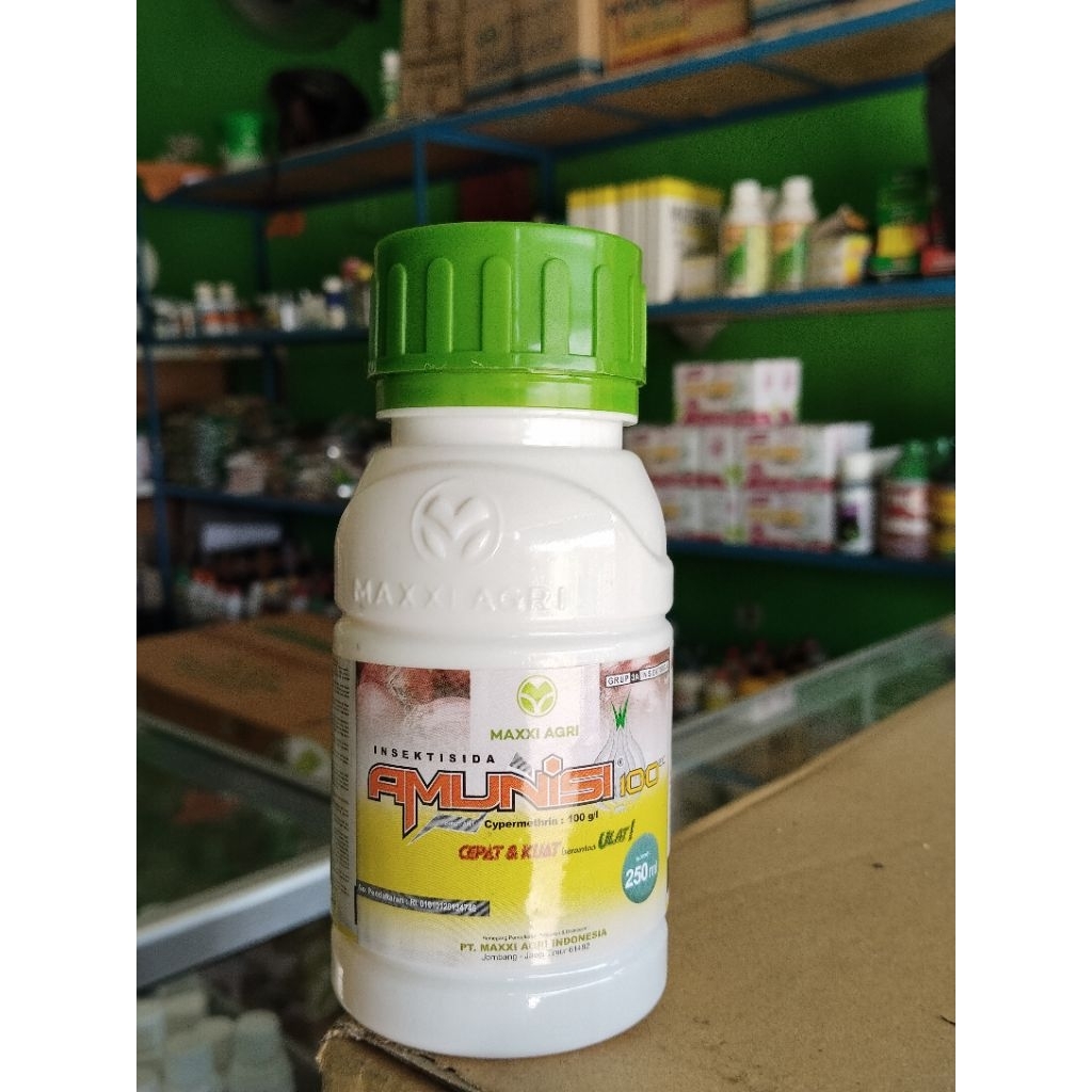 INSEKTISIDA AMUNISI MAXXI AGRI KEMASAN 250 ML