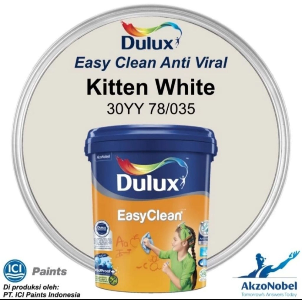 Dulux easy clean 20 liter kitten white