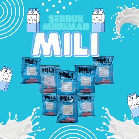 Mili minuman bubuk instan kemasan 1 kg