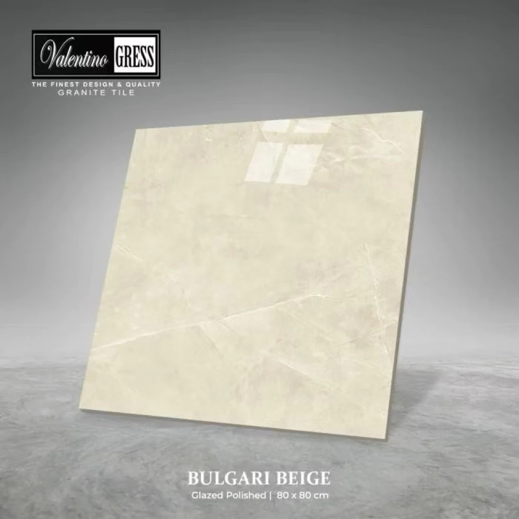 Granit 80x80 Valentino Gress Bulgari Beige | Glazed Polishedd