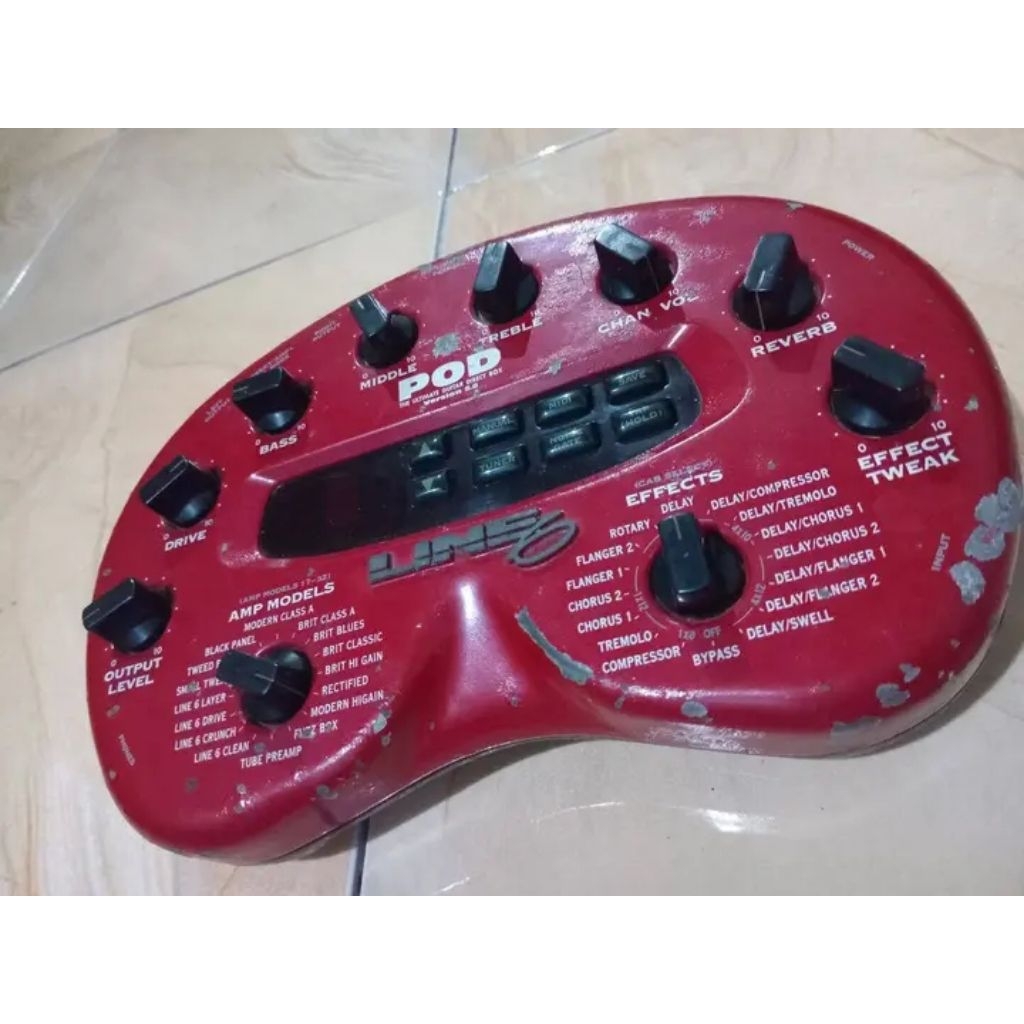 Efek Gitar Metal Line 6 Ver.02