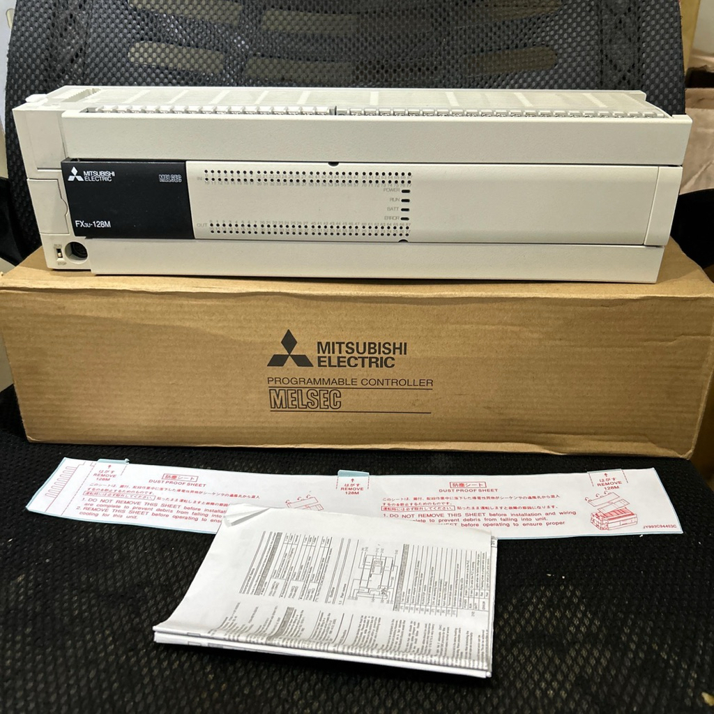 PLC Mitsubishi FX3u 128MT FX3U-128MT/ESS ORIGINAL MITSUBISHI fx3u 128mt ess