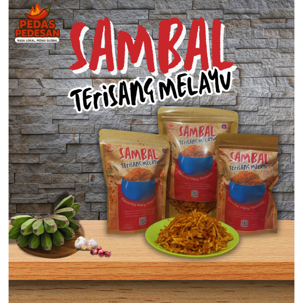 Sambal Terisang Melayu (Sambal Teri Pisang)