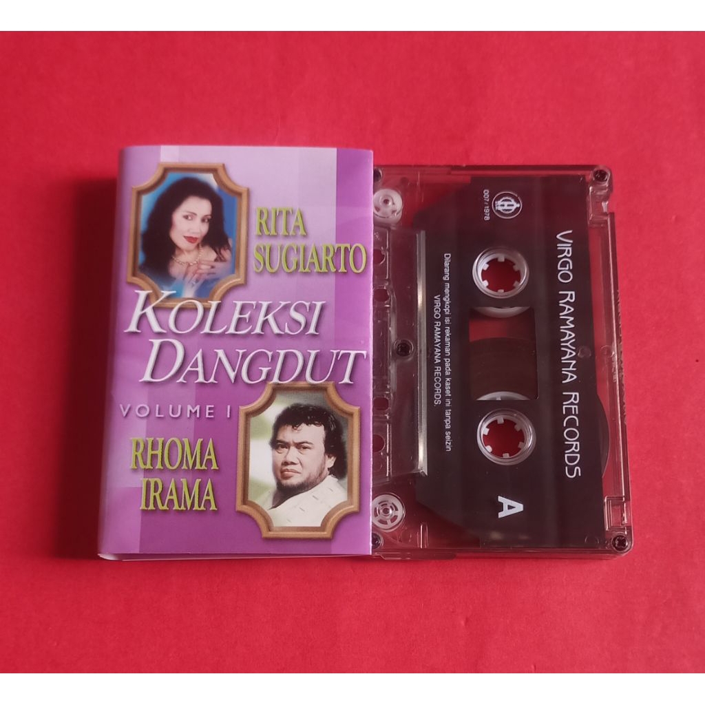 kaset pita RITA SUGIARTO & RHOMA IRAMA / KOLEKSI DANGDUT Voll. 1