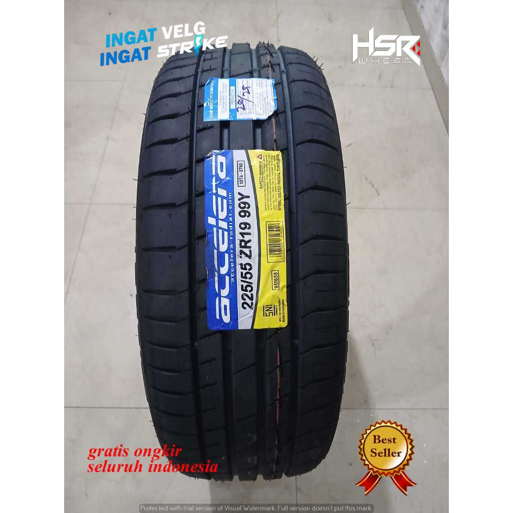 READY BAN LOKAL 225 55 R19 ACCELERA UKURAN STANDART R19