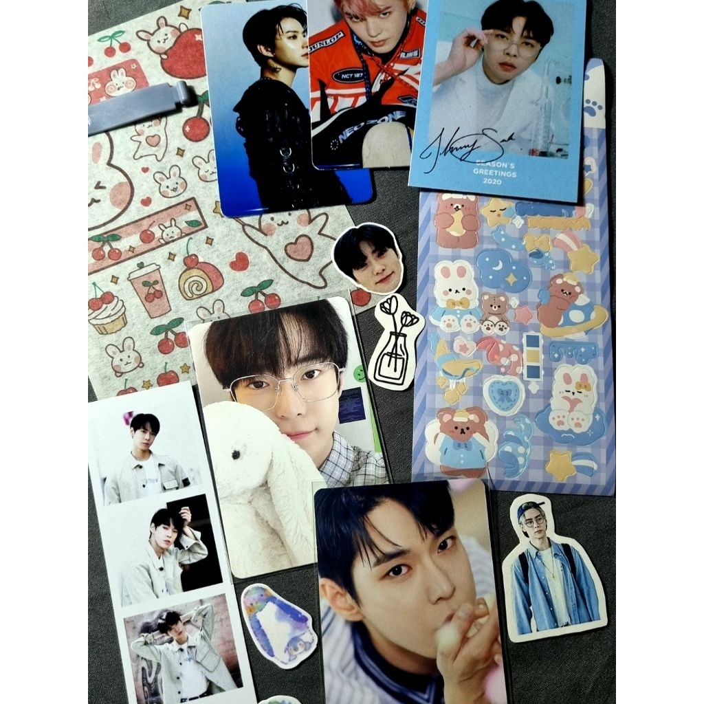 PC / PHOTOCARD ORI DOYOUNG BUNNY/BONEKA KELINCI NCIT 127 // BONUS 1 PC DICON MURAH MERIAH MERCH KPOP