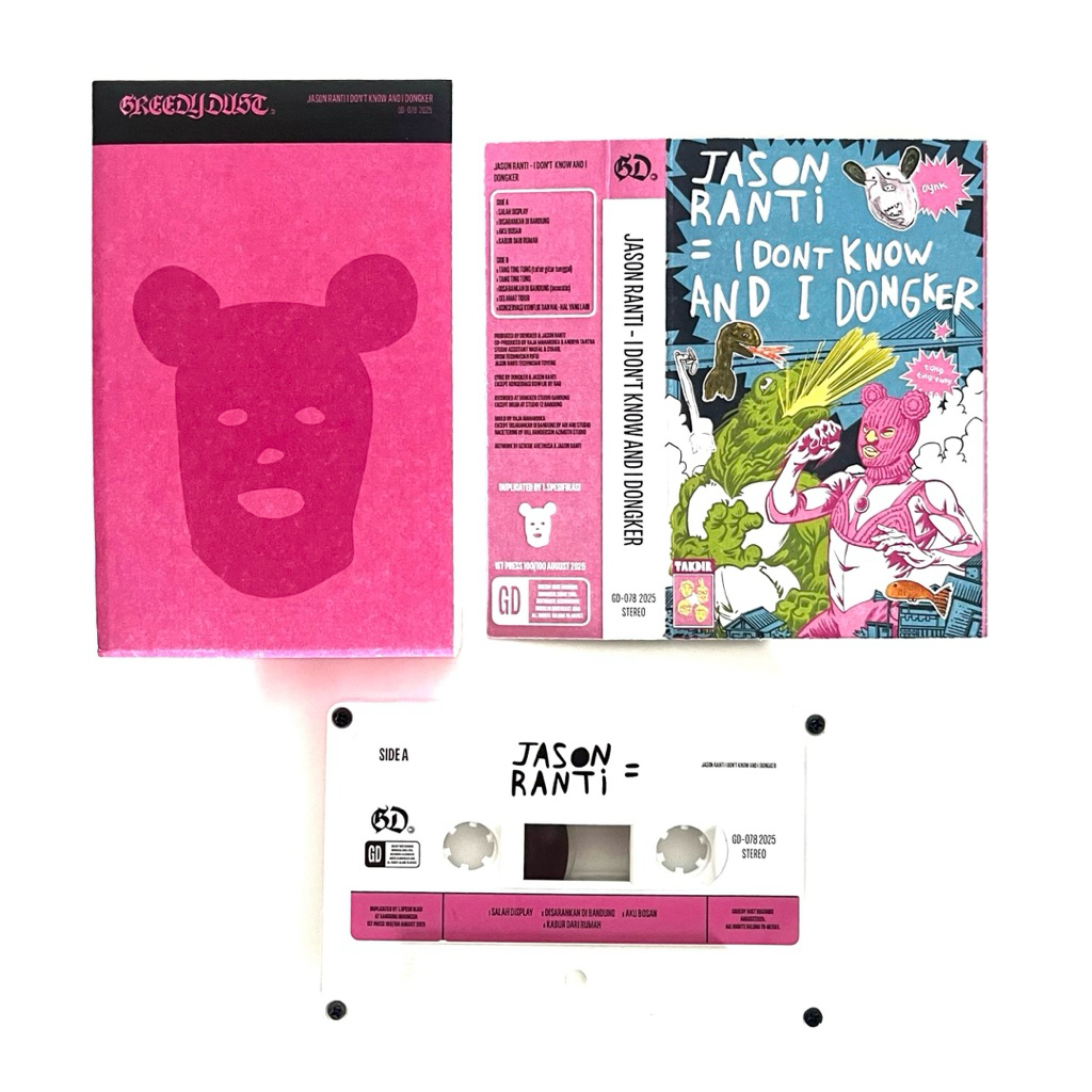 Kaset Pita Jason Ranti - I Dont Know & I Dongker