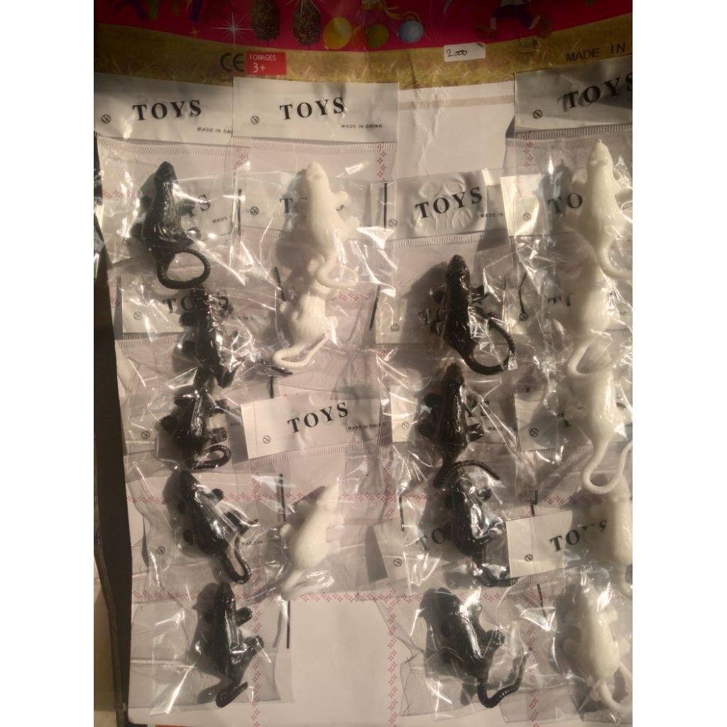 Mainan Tikus Karet Jelly