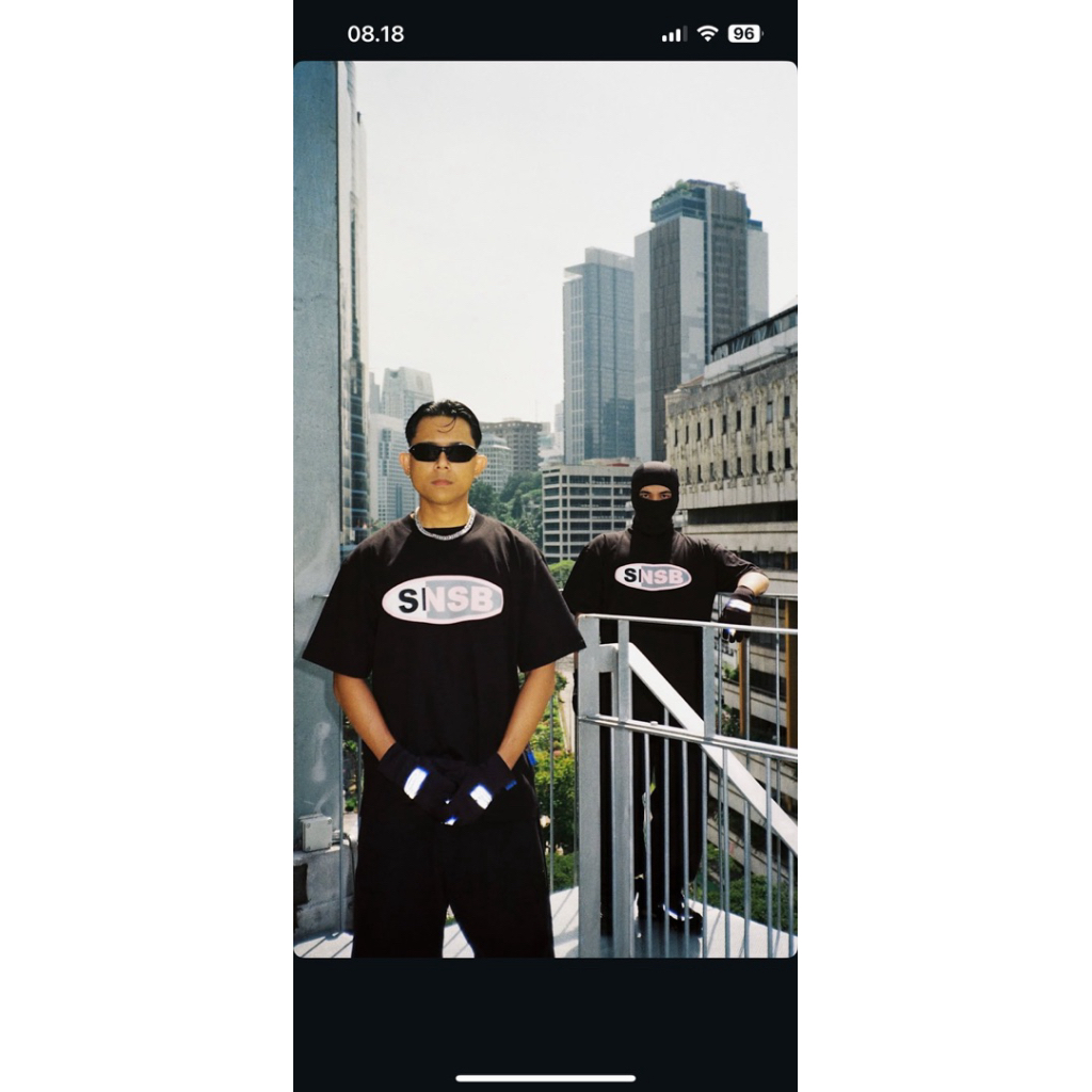 100% original t-shirt snsb word