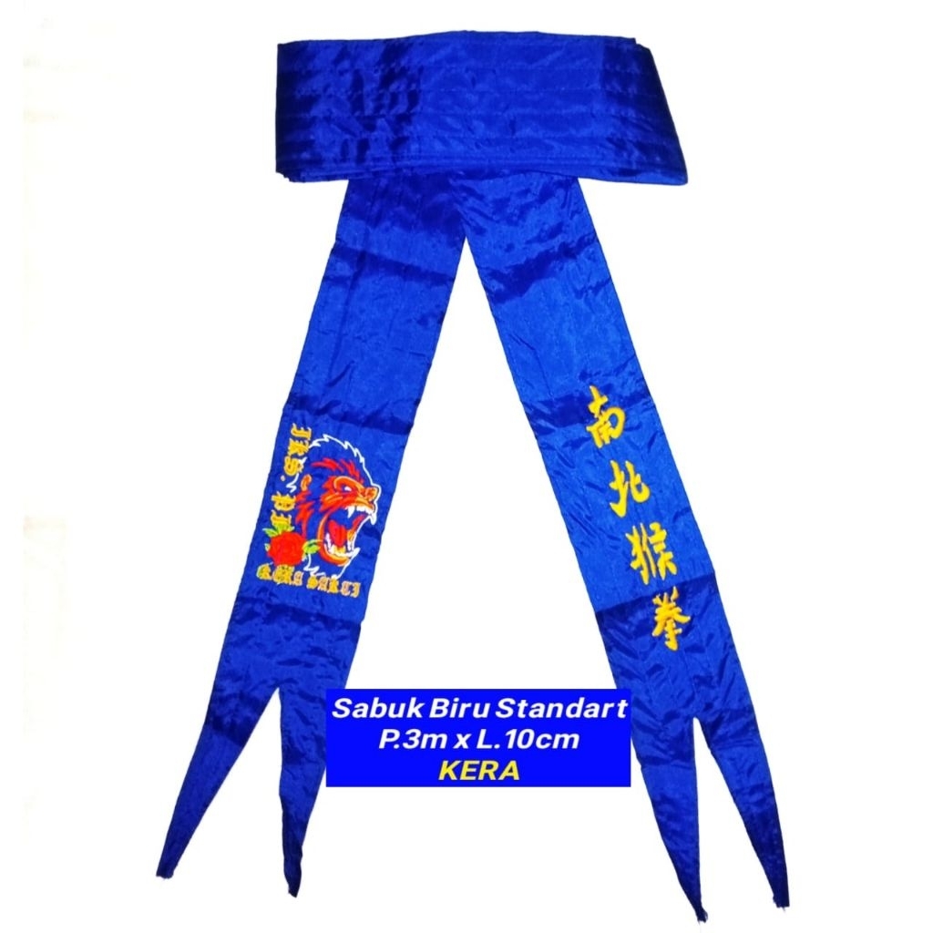 sabuk ikspi biru ikspi sabuk biru beladiri ikspi bahan standrat kera