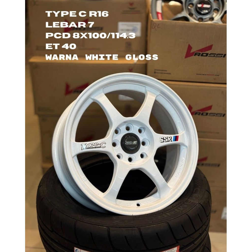 [PROMO!!] Velg  SSR type c ring 16