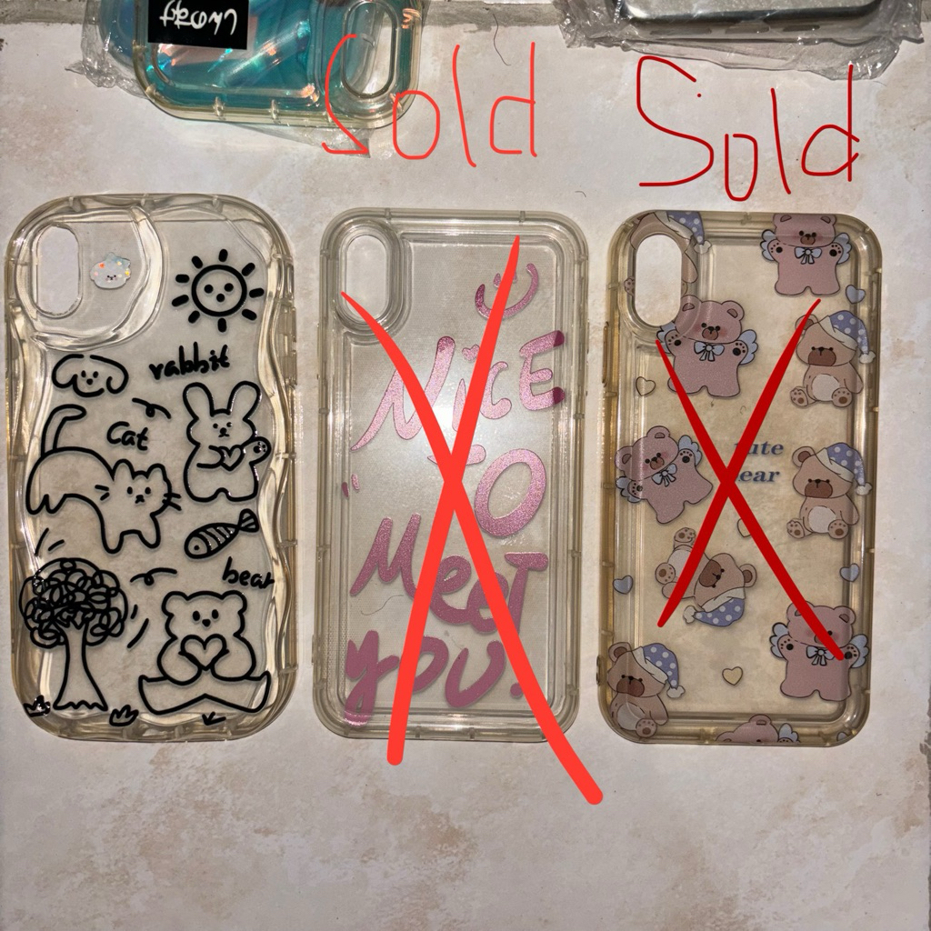 [second preloved] ‼️DAPAT 3‼️ MURAH CASING CASE IPHONE XS MAX