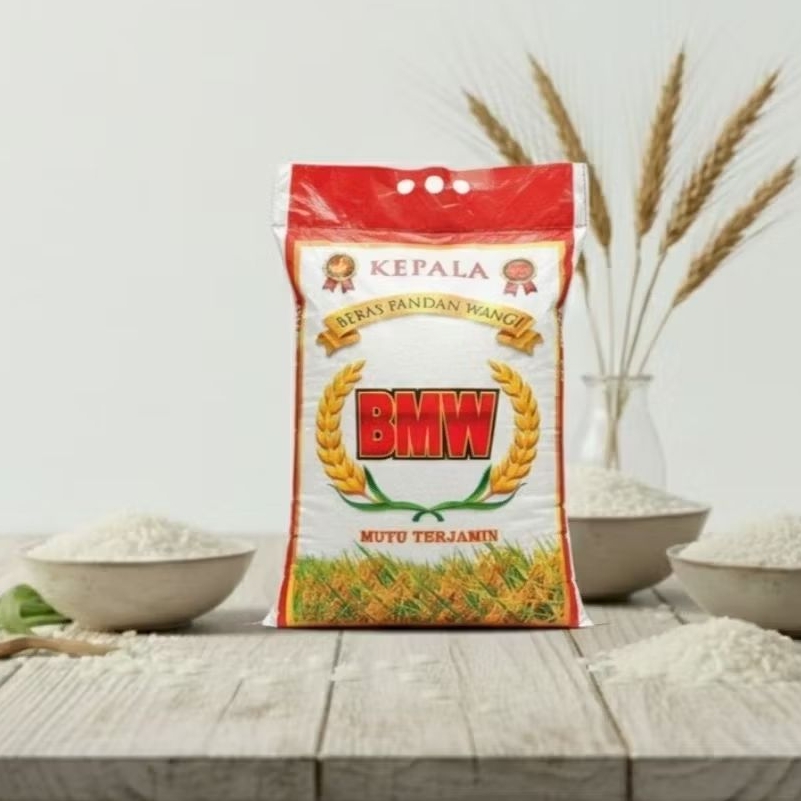 BERAS CAP BMW 10KG PANDAN WANGI (WANGI PANDAN)