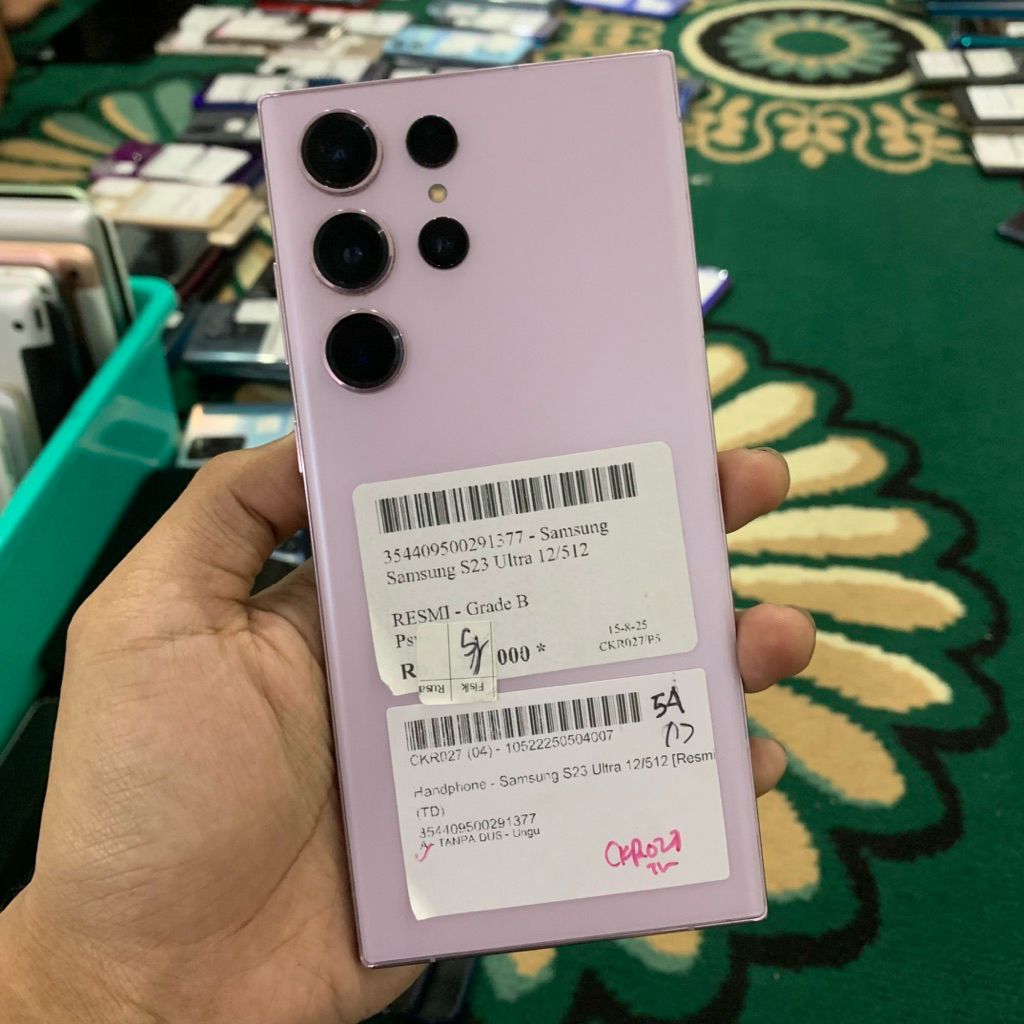 SAMSUNG S23 ULTRA 5G 12/512 SEIN NORMAL ORIGINAL | HP SECOND MURAH BERGARANSI