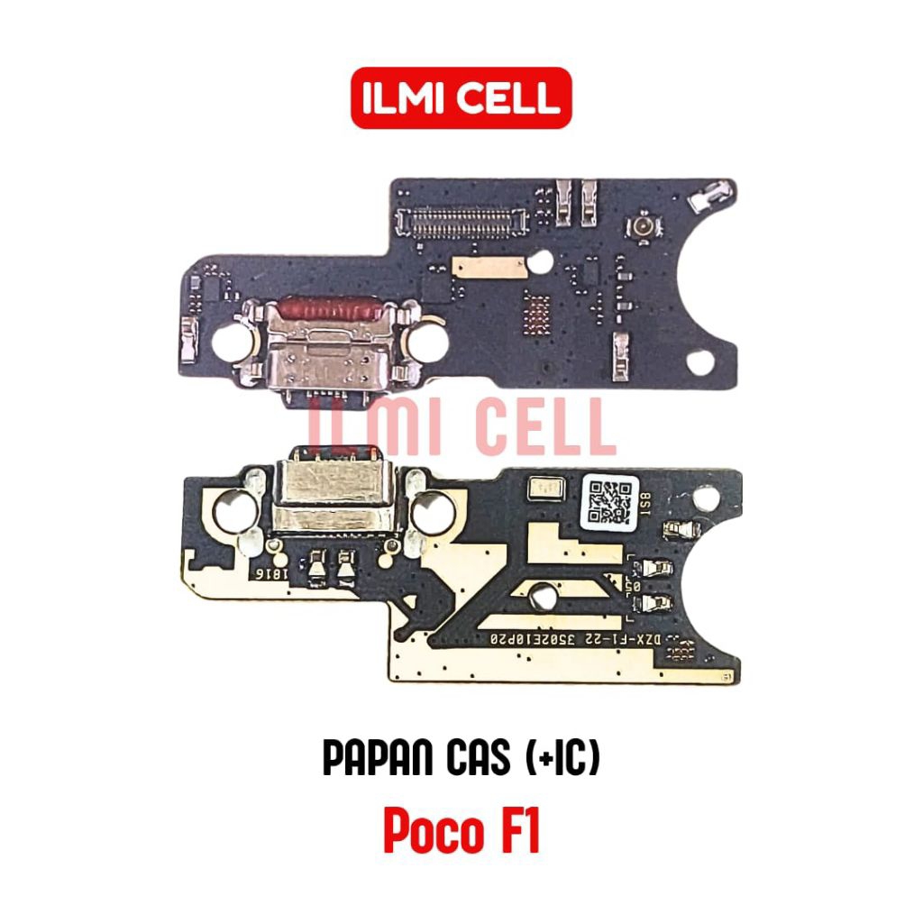 PAPAN KONEKTOR CAS MIC POCO F1 ORI