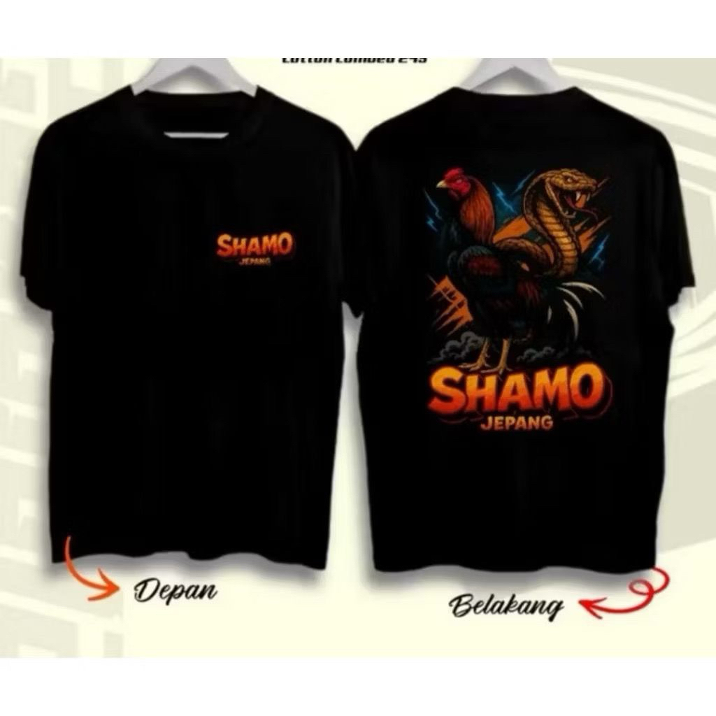 TSHIRT/KAOS AYAM PETARUNG SHAMO JEPANG