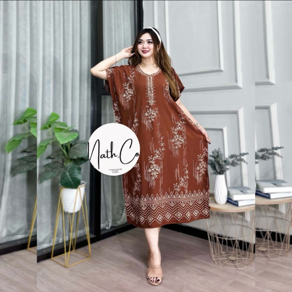 Daster Lowo Klaten Jumbo Rayon Batik Premium