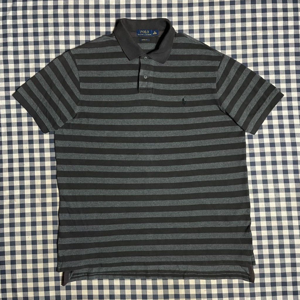 Polo Shirt / Kaos kerah POLO RALPH LAUREN stripes original size XL