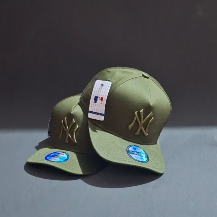 Topi NY New York Hijau Army Topi Baseball Distro