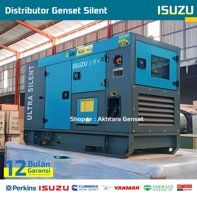 Genset Generator Isuzu 100 Kva