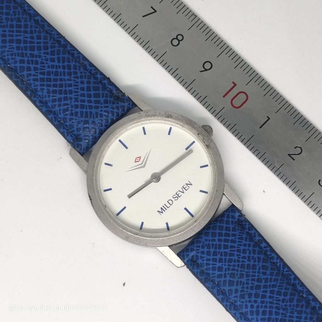 Jam Mild Seven Silver White Bekas