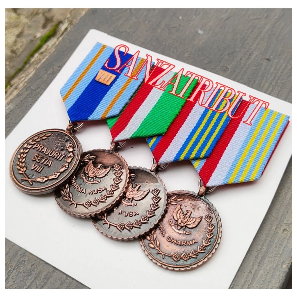 Satya Lencana PDU TNI 8 Tahun Dharma Nusa Wira Nusa Wira Dharma Set Tanda Jasa Promo Terbaru