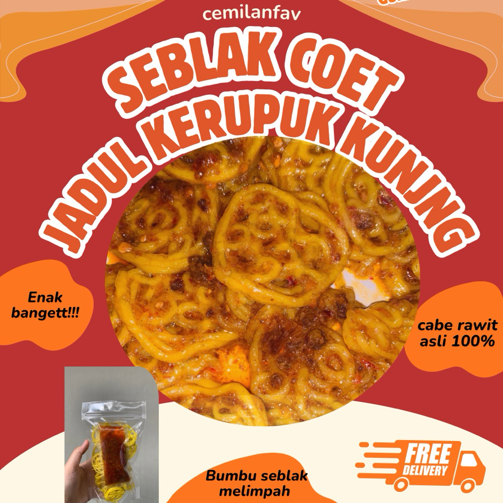SEBLAK COET JADUL KERUPUK MIE KUNING KHAS BANDUNG DIJAMIN BUMBU LEKOH