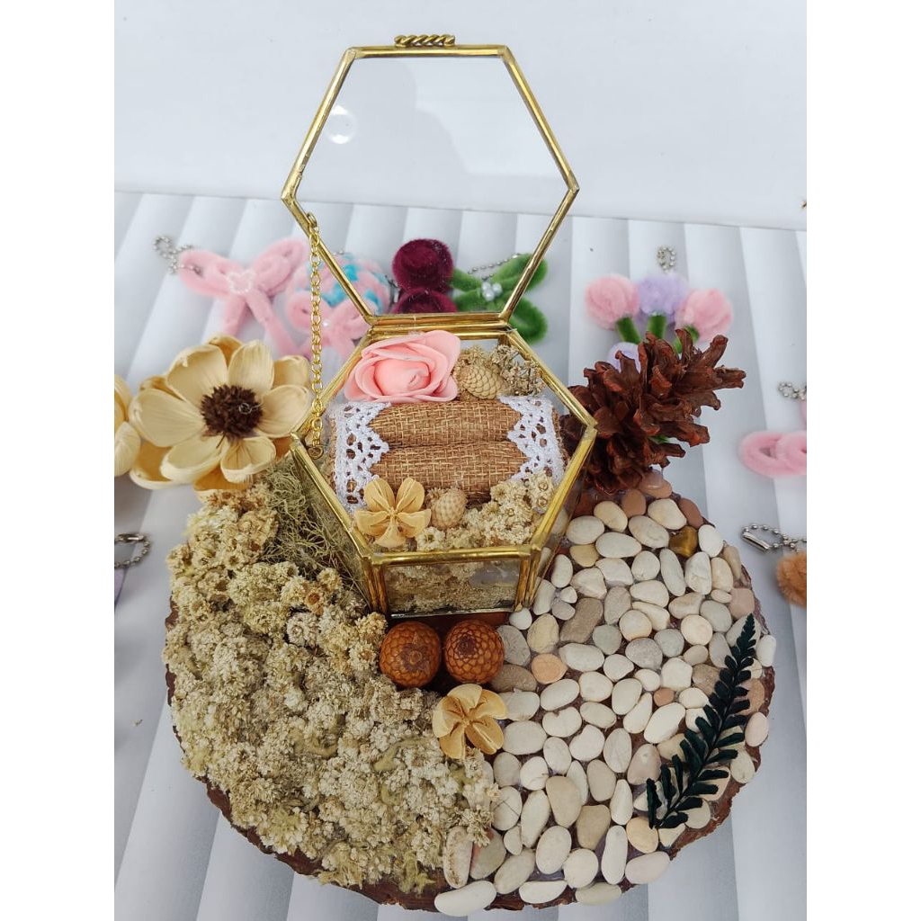 RING BOX CINCIN RUSTIC/RING BOX SESERAHAN/BOX CINCIN PERNIKAHAN RUSTIC/BOX RUSTIC/TEMPAT CINCIN RUST