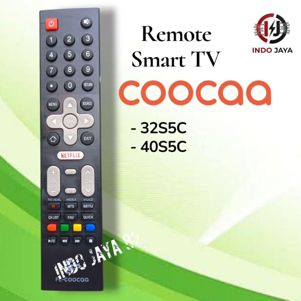 Remot Remote Smart TV Coocaa Android TV 32S5C 40S5C Led TV coocaa