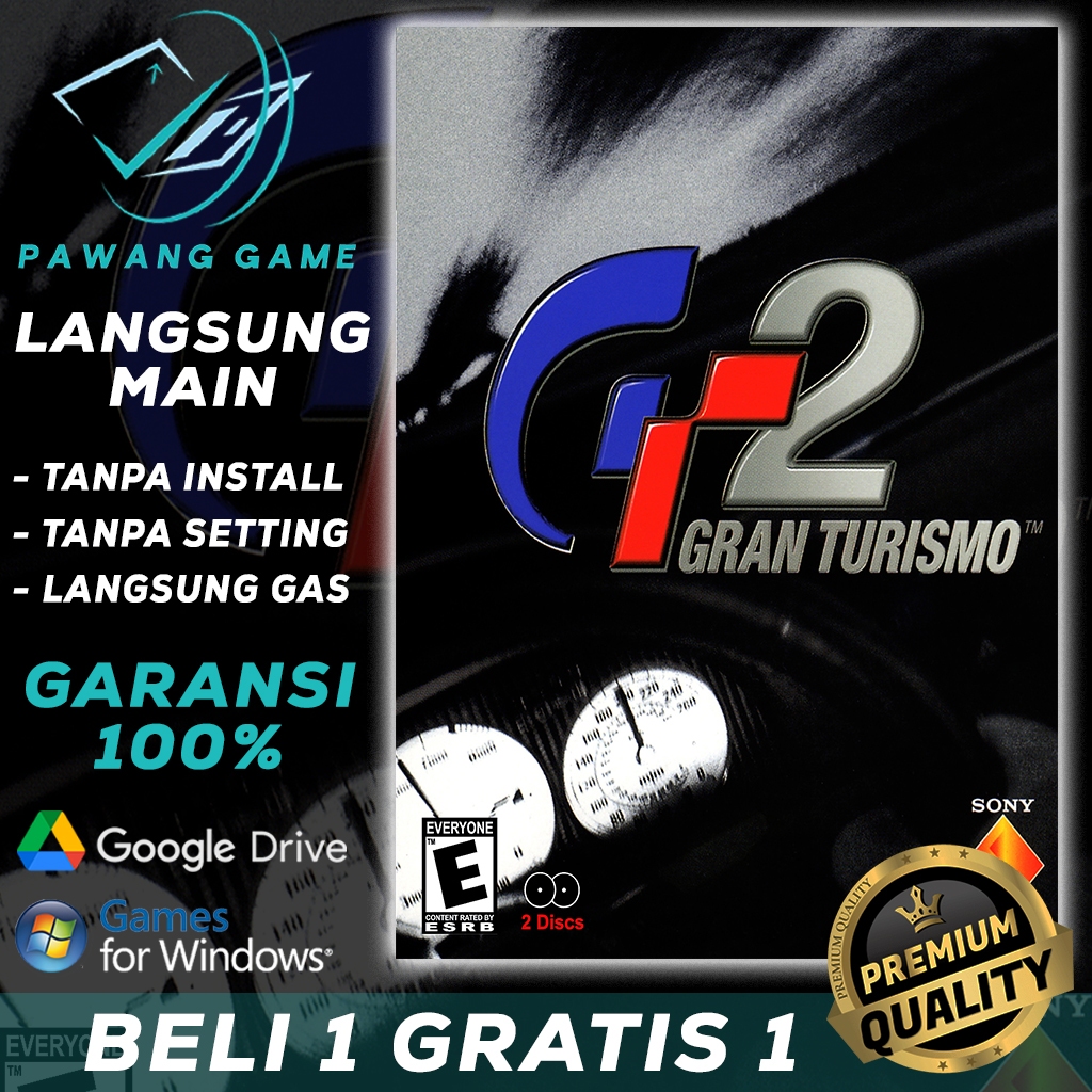 Gran Turismo 2 | Langsung Main Tanpa Install & Tanpa Setting | PC GAME | GAME PS1