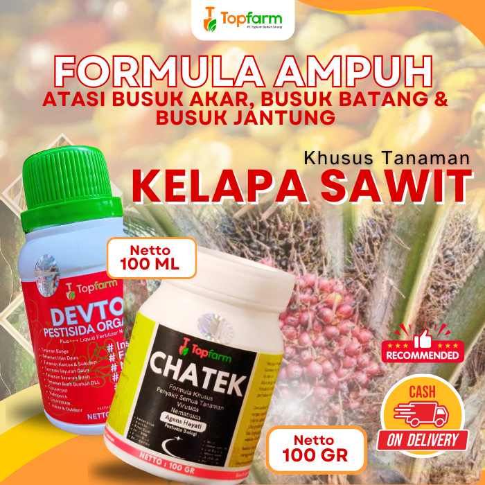 Pestisida Kelapa Sawit / Obat Pembasmi Hama Kelapa Sawit / Obat Hama Sawit Mati Pucuk / Obat Bercak 