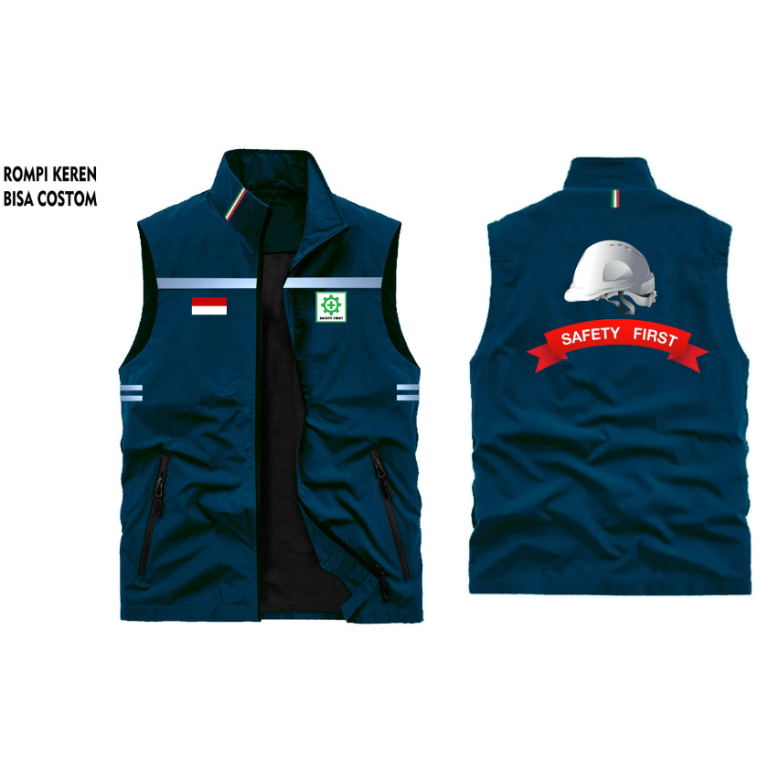 Rompi Safety Proyek Safety Vest Rompi Proyek Safety | Rompi Jaket K3 Proyek