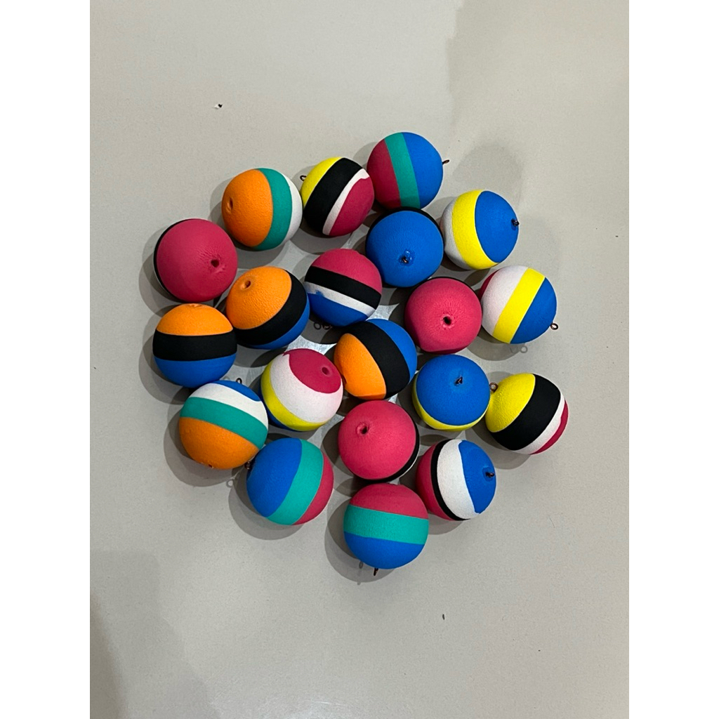 PELAMPUNG PANCING BUSA KECIL 3cm (4pcs)