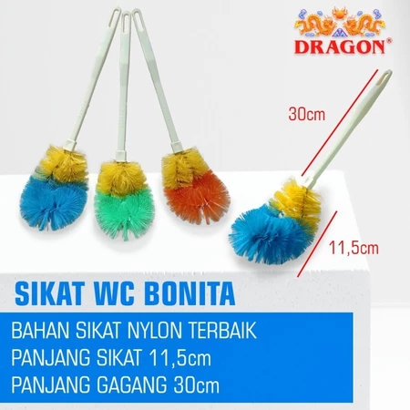 SIKAT WC BONITA DRAGON / sikat wc dragon