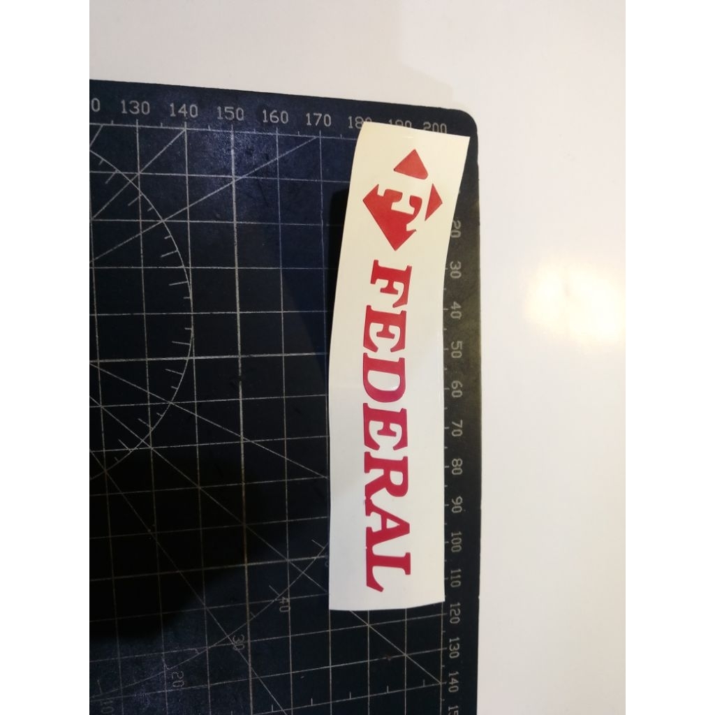 stiker cutting federal